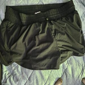 Women's Black Athletic Shorts ALL IN MOTION XL